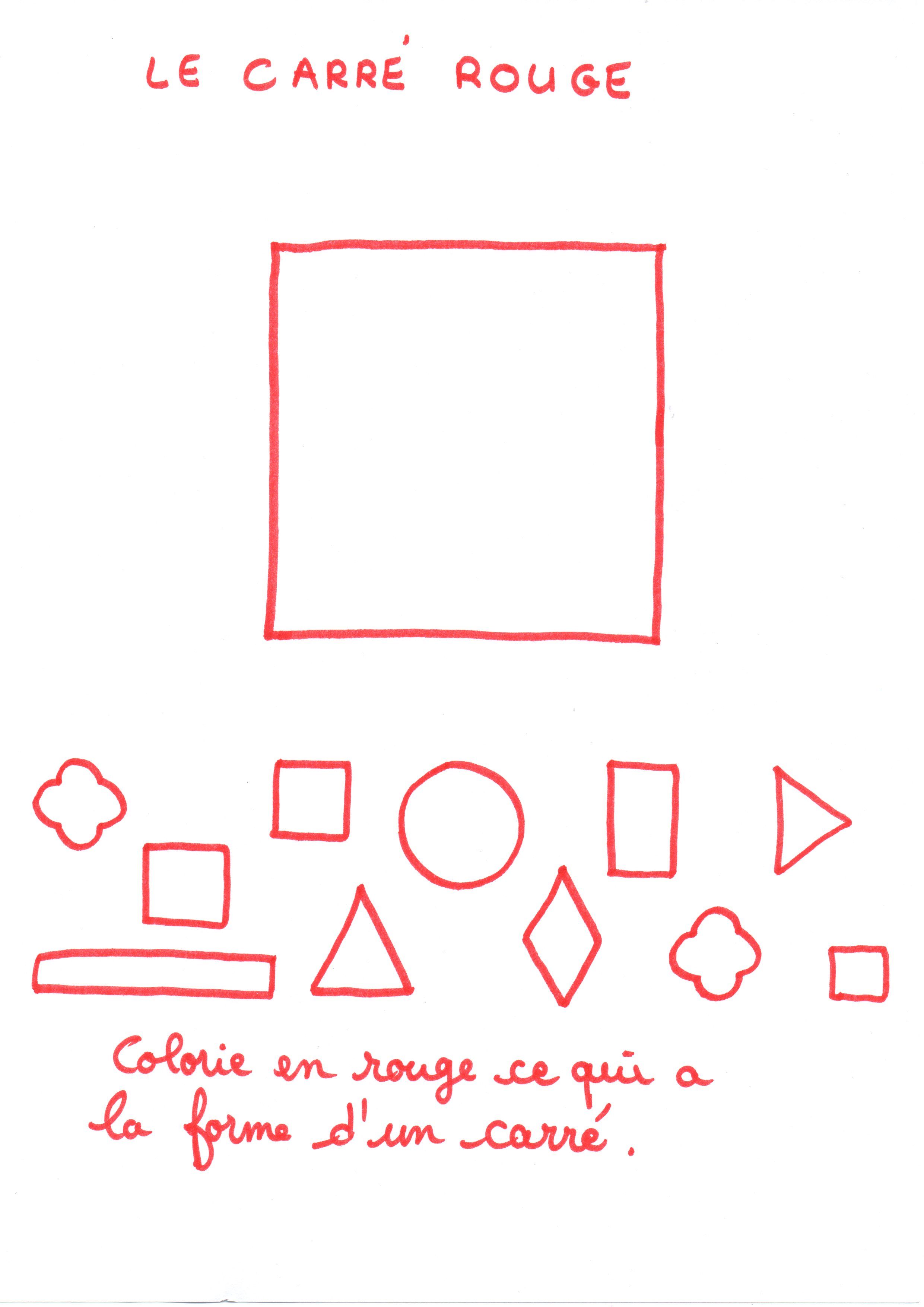 Le carré ROUGE — free download